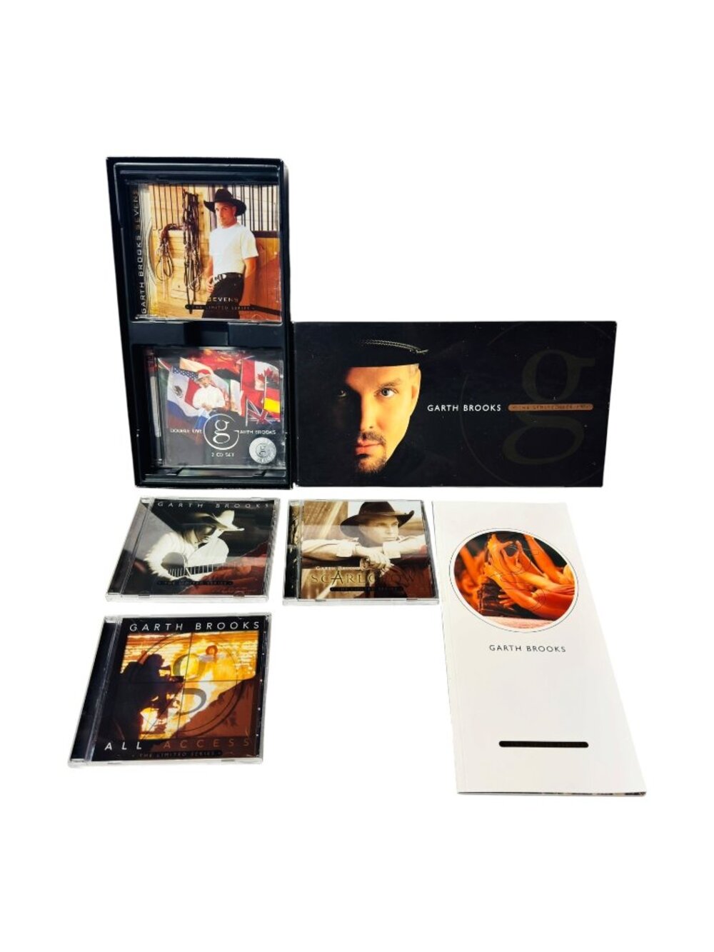 Garth Brooks The Limited Series 6 CD Box Set Lyrics Booklet COMPLETE VTG